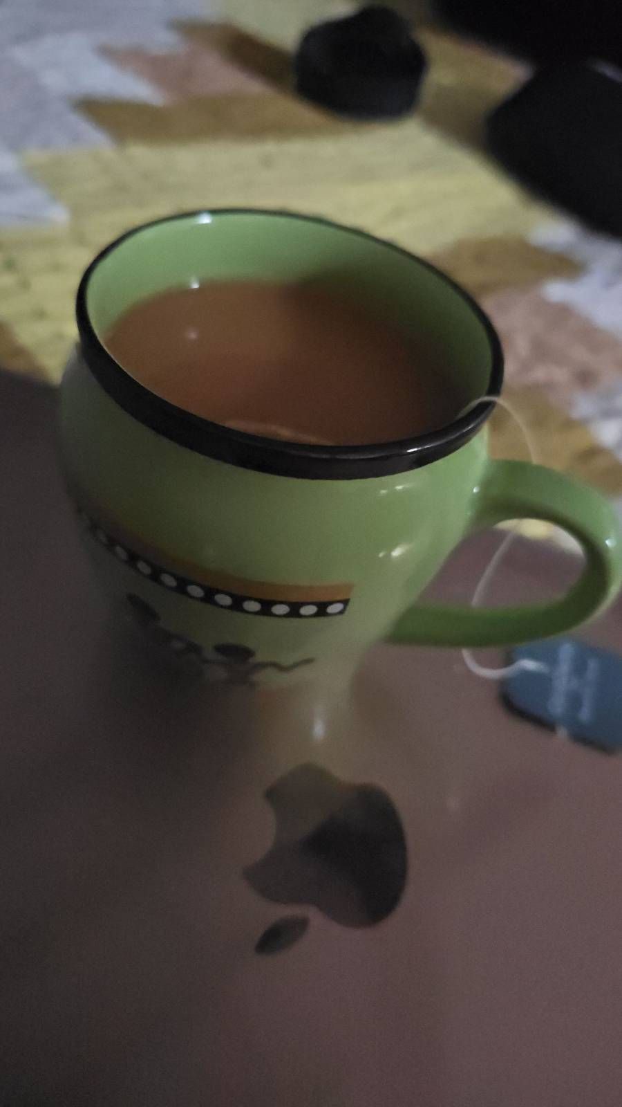 new day new beginning  a tea alone..feeling good