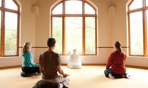 Its my first day in the class and I am practicing the meditation to calm my mind