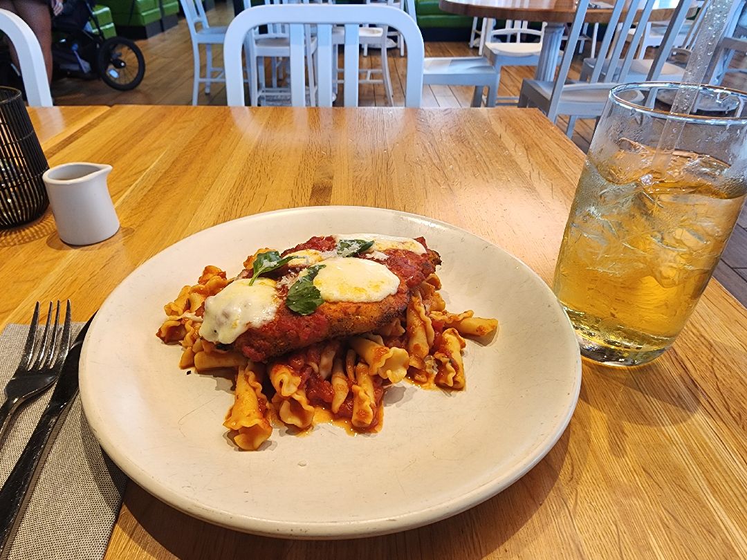 Comfortable dining by myself