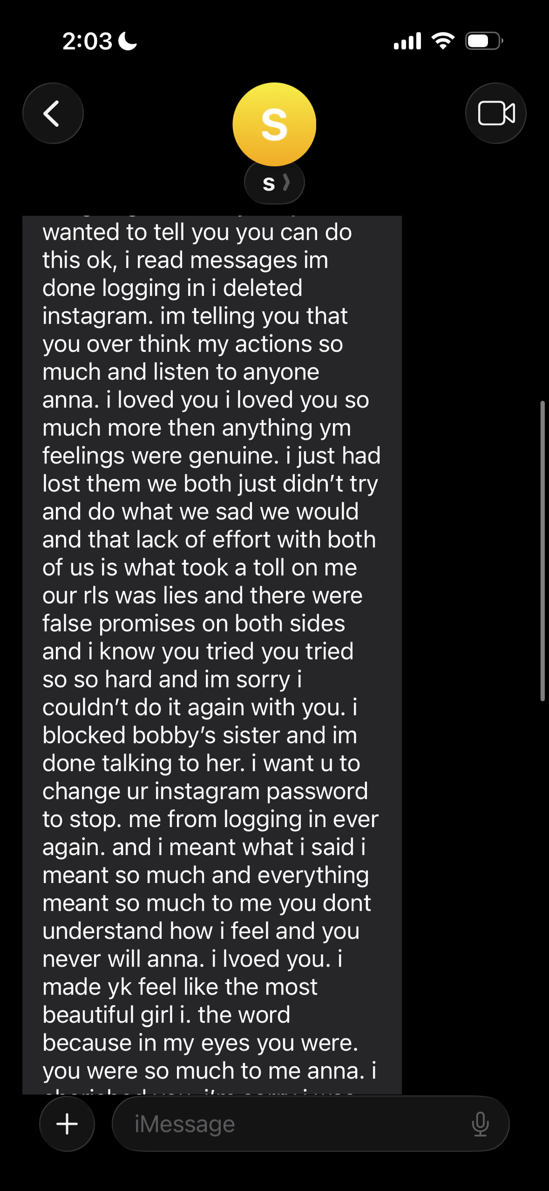 he just sent me this.