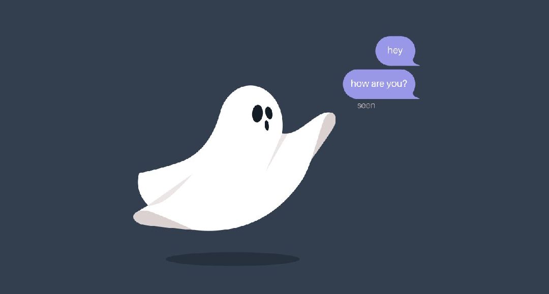 What would you say if your ex ghosted you?