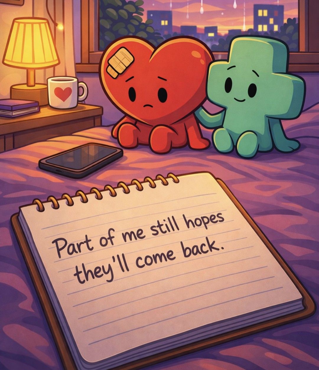 Why part of me still hopes he’ll come back