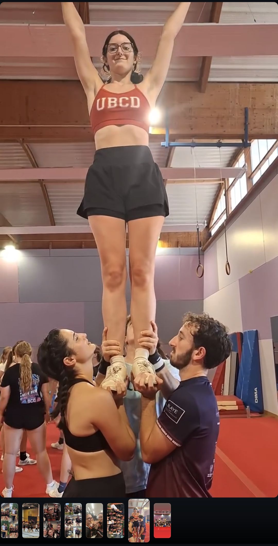 Why i couldn't share my cheerleading win with my ex