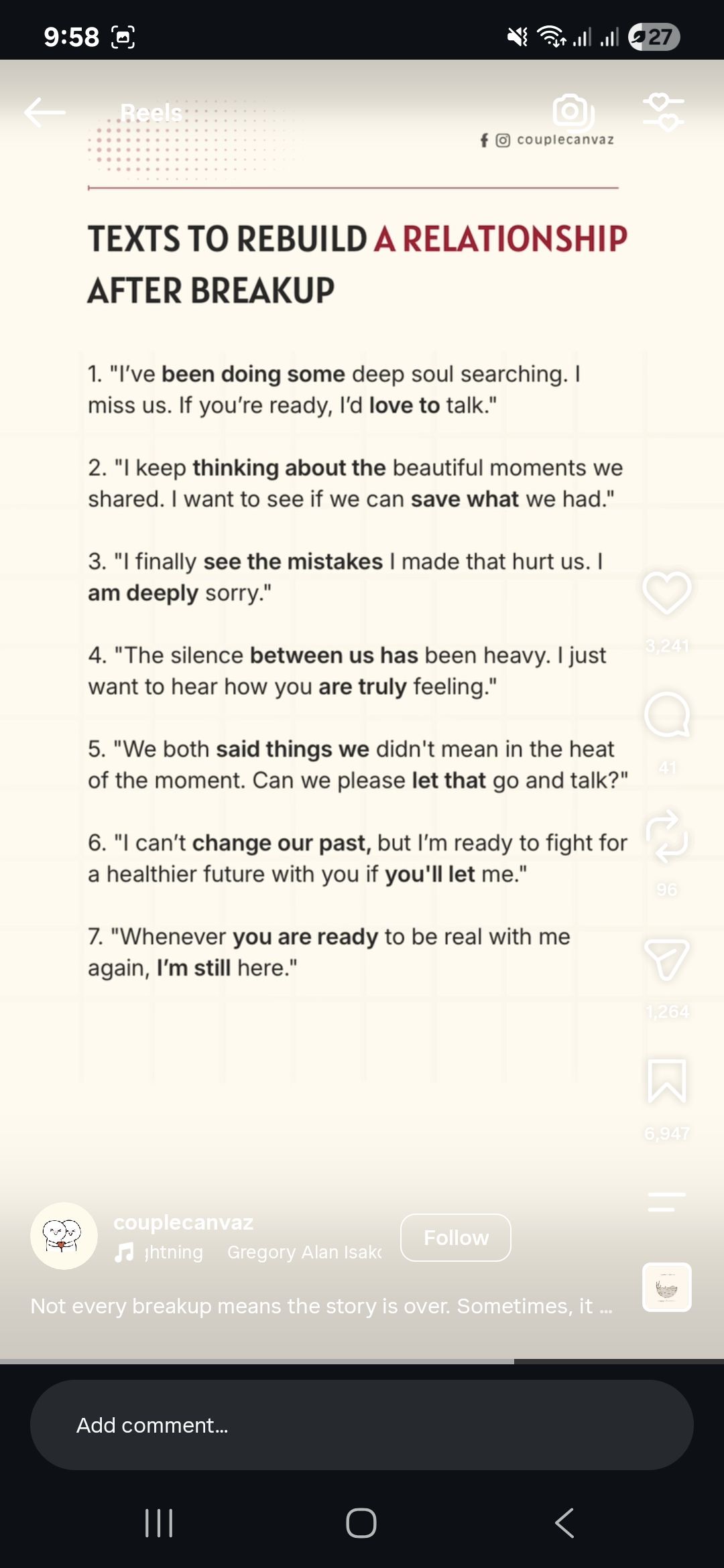 What should i text after a breakup?